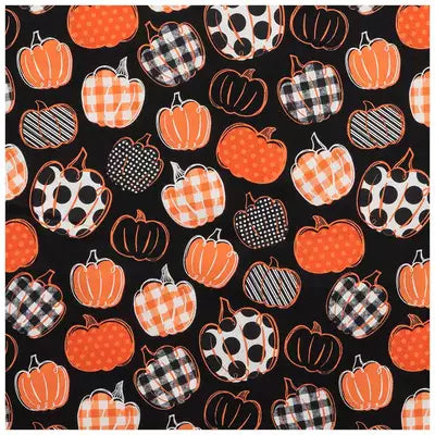 Patterned Pumpkins Bonnet