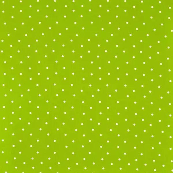 Lime Dots Bonnet