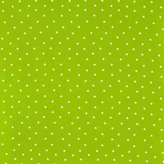 Lime Dots Bonnet
