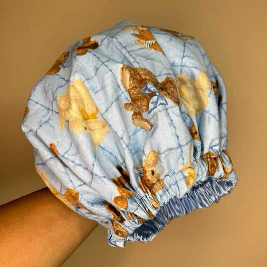 Blue Teddy Bonnet