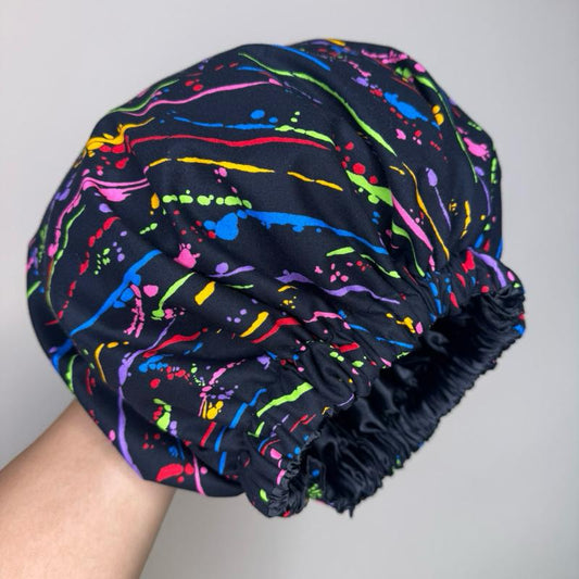 Paint Splatter Bonnet