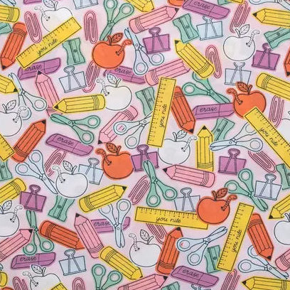School Supplies Bonnet