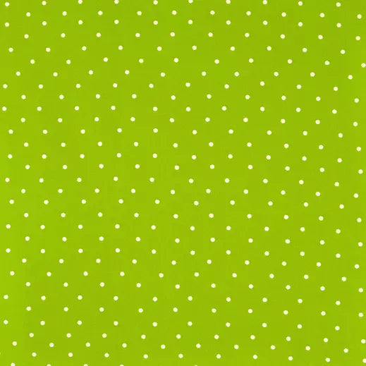 Lime Dots Bonnet