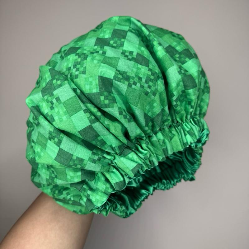 Green Pixel Bonnet