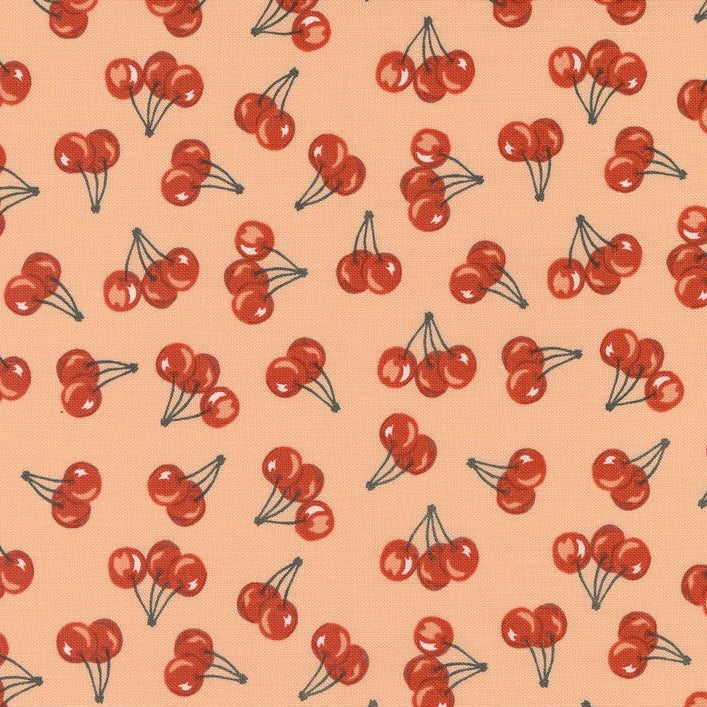 Cherries (Peach) Bonnet