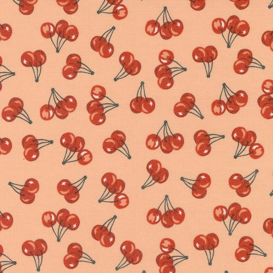 Cherries (Peach) Bonnet