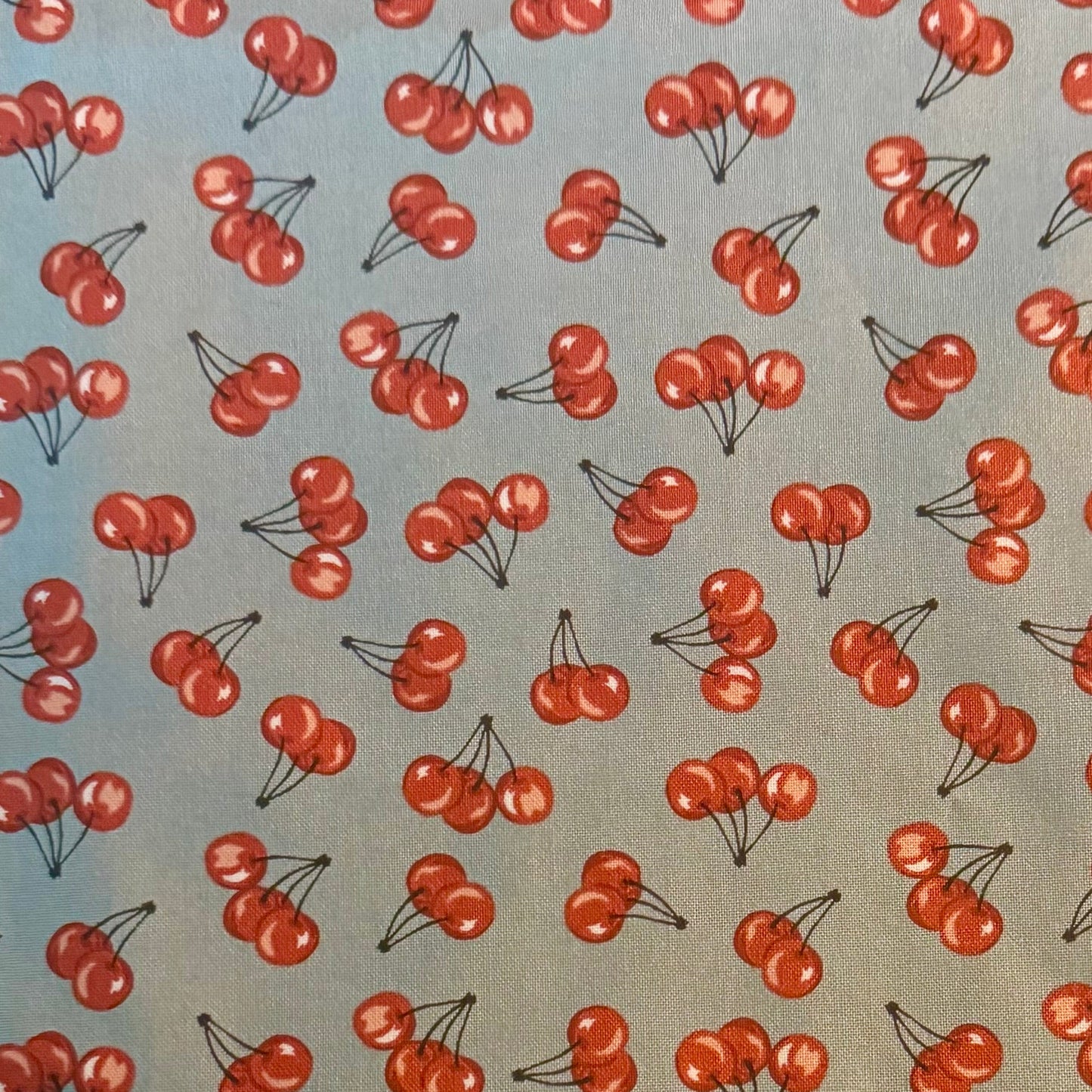 Cherries (Blue) Bonnet