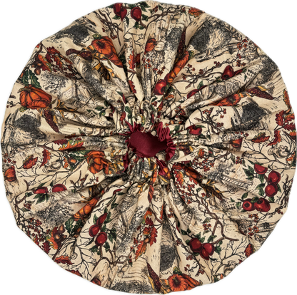 Vintage Pumpkin Town Bonnet