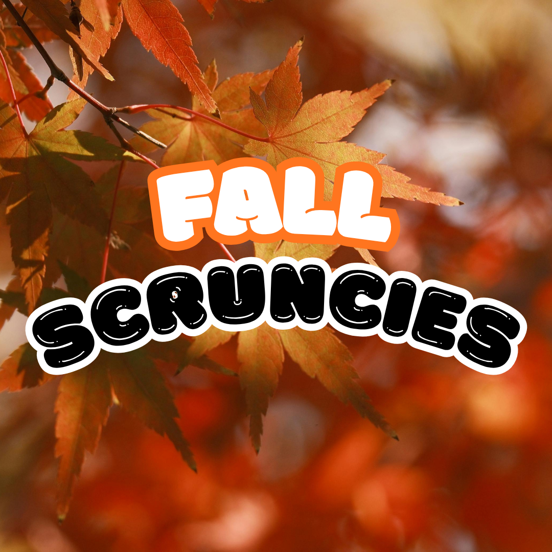 Fall Scrunchies