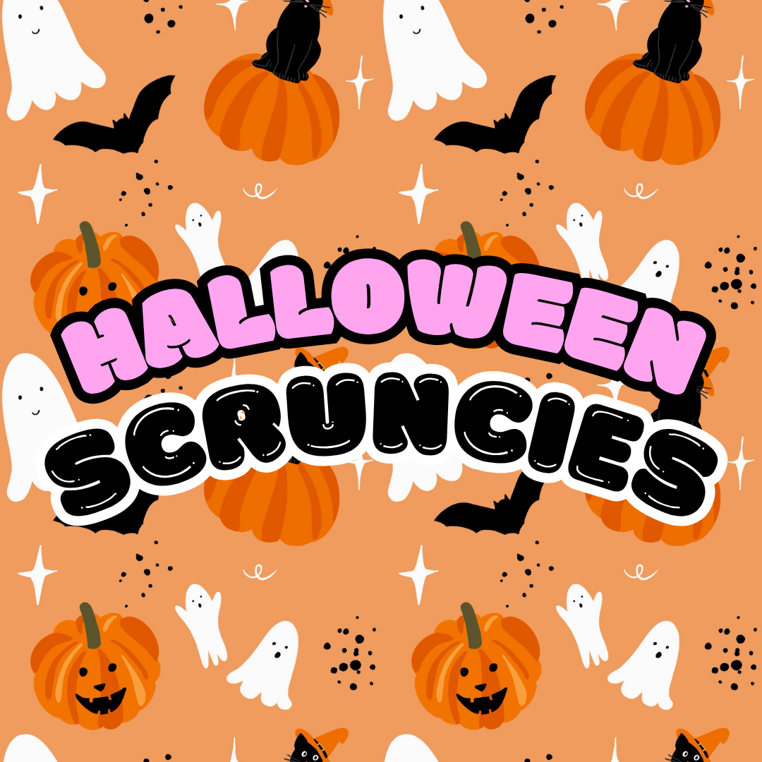 Halloween Scrunchies