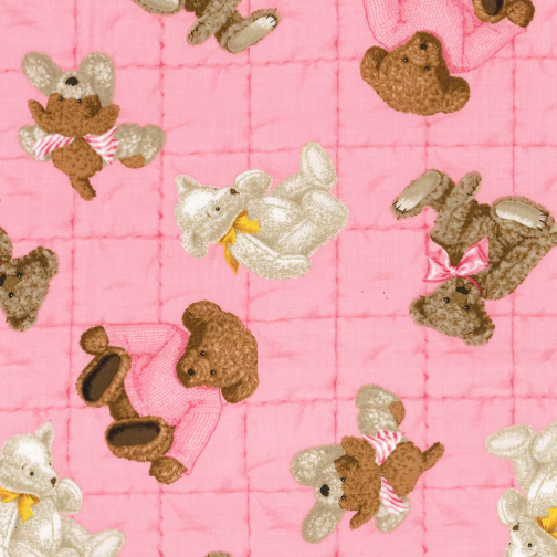Pink Teddy Bonnet