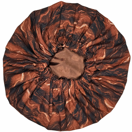 Brown Wave Bonnet