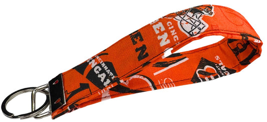 Football Team Wristlet (CB) ORNGE