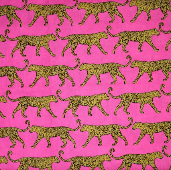 Pink Cheetah Bonnet