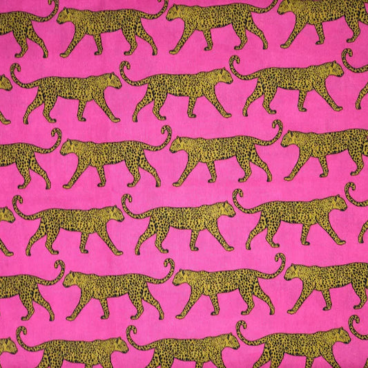 Pink Cheetah Bonnet